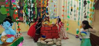 Apart from balloons, we also offer flower decoration services for housewarming occasion, anniversary celebration, and decking up house on traditional festivals like. Janmashtami Celebrations At The Millennium School The Millennium School Lucknow