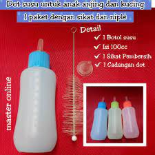 Teteskan susu menggunakan botol susu dengan perlahan, anak kucing akan mengenali dengan sendirinya, dan mulai untuk menyedot ujung botol. Dot Susu Untuk Anjing Dan Kucing Shopee Indonesia