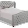 Apr 07, 2020 · the francis bed set by homeelegance is an upholstered bed frame set that includes a scooped corner headboard outlined with nail head accents. 1