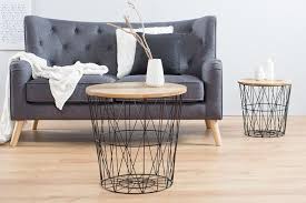 Design Beistelltisch Storage 52cm Schwarz Mangoholz Aufbewahrungskorb Couchtisch Riess Ambiente De Couchtisch Modern Beistelltische Design Beistelltisch