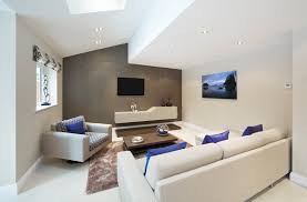 Basement living room with skylight. 30 Naturally Lit Living Rooms With Skylights Pictures Home Stratosphere