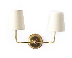 The sconce is a very old form of fixture, historically used with candles and oil lamps.modern fittings are more often called wall lights or wall lamps for similar terms, especially if the light source is wholly covered by glass. The High Low List Lighting Nadine Stay