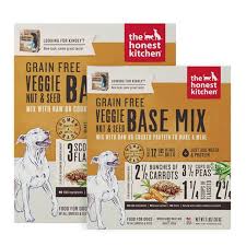 Honest kitchen foods must be hydrated with water before serving, but you can add slightly more or less water than they suggest, according to your pet's taste. Honest Kitchen Grain Free Dehydrated Veggie Nut And Seed Base Mix