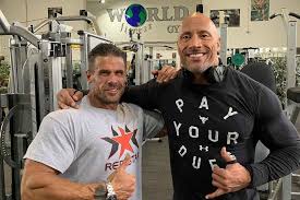 Dwayne the rock johnson went from a troubled teen to wresting champion to movie star. Dwayne The Rock Johnson Works Out At Doncaster Gym Bbc News