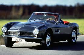 The Bmw 507 Roadster Presented In 1955 Bmw 507 Bmw Retro Cars