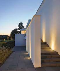 Pro Hd Compact Led Recessed Ground Uplights 316 Grade Stainless Steel Modern Exterior Lights Modern Exterior Exterior Lighting