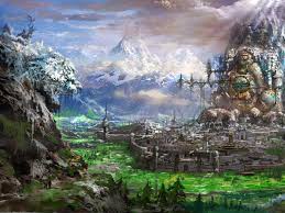 Blade And Soul Wallpaper 85 Full Hd Quality New Wallpapers Fantasy Art Landscapes Blade And Soul Fantasy City