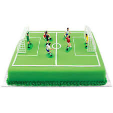 Pme Soccer Football Cake Topper Decorations Birthday Cake Decorating 9 Piece Set 5060281182937 Ebay