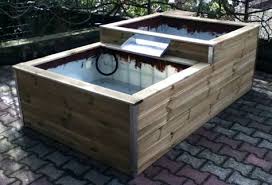 Bassins Hors Sol 600l 400l Avec Cascade Bassin Hors Sol Bassin Poisson Hors Sol Bassin De Jardin