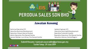 Permohonan perlu dilakukan melalui laman jobs malaysia 1) anda perlu masukkan kata kunci : Hamizahnazaruddin On Twitter Jawatan Kosong Perodua Sales Sdn Bhd Semua Calon Yang Berminat Boleh Email Resume Dan Sijil Terus Kepada Hamizah Nazaruddin Perkeso Gov My Sila Nyatakan Jawatan Yang Ingin Dipohon Pada Subject Email Yang