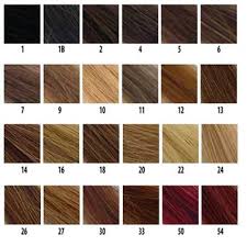 Hair Color Chart Hair Color Chart Hair In 2019 Hair