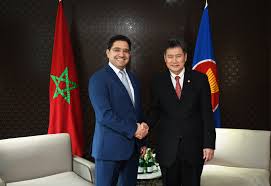 Pradeep kumar gyawali and foreign minister of russian federation h.e. Minister Of Foreign Affairs And International Cooperation Of Morocco Visits The Asean Secretariat Asean One Vision One Identity One Community