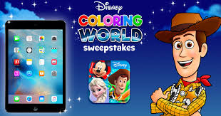 Disney coloring world allows to kids to choose from hundreds of interactive coloring pages to create, color and draw beloved characters. Disney Coloring World Sweepstakes Julie S Freebies