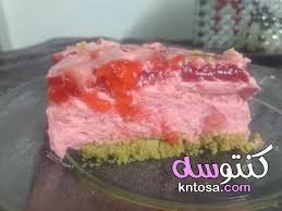 cold easy cheesecake التشيز كيك البارد على واصوله بطريقة سهلة وسريعة والطعم اكتر من رائع food desserts cake
