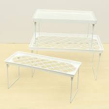Open kitchen shelves offer plenty of storage opportunities, while also allowing you to decorate your kitchen. Foldable Racks Home Bathroom Kitchen Storage Rack Shelving Shelf Holders Organizer Alexnld Com