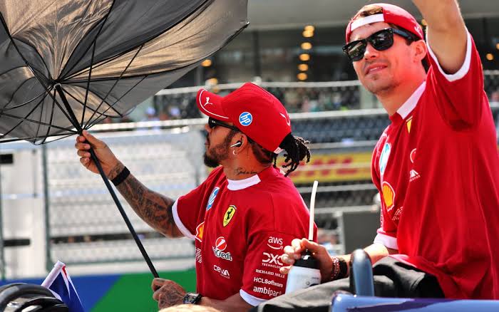 Lewis Hamilton and Charles Leclerc share statements after Ferrari chairman  criticism | RacingNews365