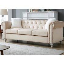 Designed with the traditional chesterfield sofa in mind, this sofa hits all includes: Microfiber Tufted Sofas You Ll Love In 2021 Wayfair