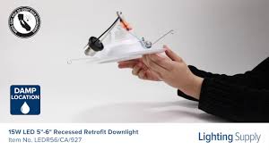 Maybe you would like to learn more about one of these? Feit Electric 15w Led 5 6 Recessed Retrofit Downlight Ledr56 Ca 927 Youtube