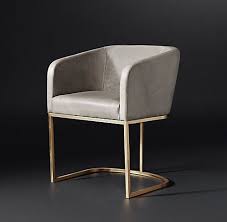 Emery Barrelback Leather Chair Collection Furniture Dining Chairs Chair Leather Armchair