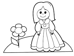 Crush rainy day boredom with free printable kawaii paper dolls & coloring pages. Doll Baby Coloring Pages Novocom Top