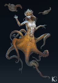 Check spelling or type a new query. Fhtagn Tentacles Blue Ringed Octopus Girl By Kevin Glint