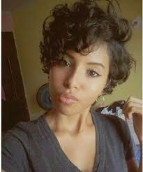 Here we have presented amazing trends of short pixie hair looks with thick curly haircuts that you must use to wear. 19 Placing Ladies Hairstyles Edgy Concepts Curly Hair Styles Short Hair Styles Short Curly Hair