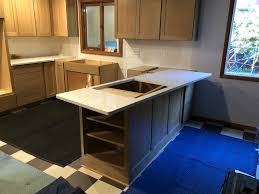 A character has been petrified — literally. Custom Kitchen Quartz Countertops Blue Terra Designcustom Kitchen