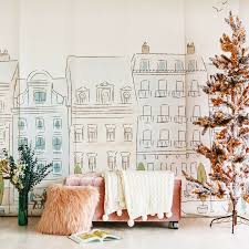 Parisian Street Wallpaper Mural Bedroom Murals Street Mural Mural