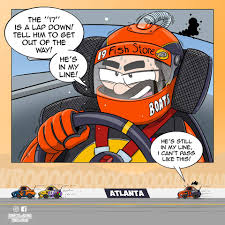 In a strategy that would impress the us department of agriculture, nascar pays racing teams when they qualify for a race, then run one lap and intentionally drop out. He S Still In My Line I Can T Pass Like This Comic By Bonecos Do Bruno Nascar
