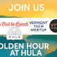 Golden Hour at HULA - Vermont Tech Meetup