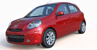 Nissan Micra 3d Model In 2020 3d Model Nissan Model