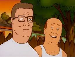 HOPEFUL BILL: HANK: “Peggy won't let me go to Houston.” BILL: “Are you two  having problems... ...Irreconcilable differences maybe?” #KingOfTheHill  #KOTH #MikeJudge #Texas #divorce #fight #Houston