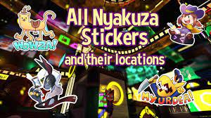 All Stickers In Nyakuza Metro A Hat In Time Youtube