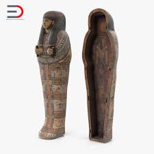 Ancient Egyptian Sarcophagus Model Ancient Egyptian Ancient Egyptian