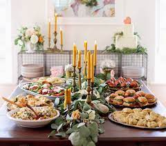16 Creative Ideas For Hosting Party In Small Spaces Pouted Com Wedding Catering Wedding Food Wedding Reception Food