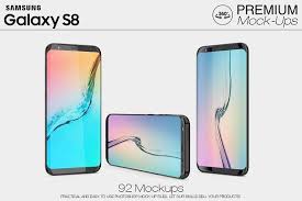 Samsung Galaxy S8 Mockup Pack Samsung Mockup Galaxy S8