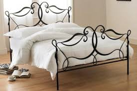 Splurge on a bed frame with a headboard for the ages. Modern Iron Beds Iron Bed Frame Wrought Iron Beds Wrought Iron Bed Frames