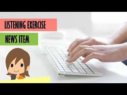 News Item Text Listening Exercise Soal Listening News Item Written Pictures Multiple Choices Youtube