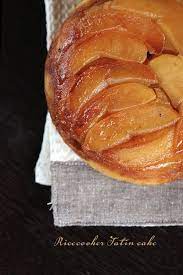 Apple Upside Down Cake Rice Cooker Cake Rice Cooker Recipes Bolognaise Recipe