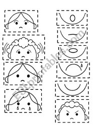 Feelings Worksheet Phiếu Bai Tập Mầm Non Bai Tập