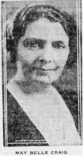 Biographical Sketch of May Belle Halleck Blakely Craig