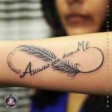 Infinity tattoo can be mixed and inked with some other popular tattoos like love, heart, name, hope, family, birds and many more. Infinity Sign Tattoo On Arm Arm Tattoo Sites