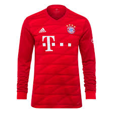 Fifa 20 ratings for fc bayern münchen in career mode. Fc Bayern Shirt Home Longsleeve 19 20 Official Fc Bayern Munich Store