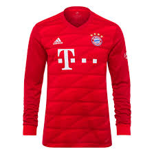 = jerseys with official print. Fc Bayern Shirt Home Longsleeve 19 20 Official Fc Bayern Munich Store