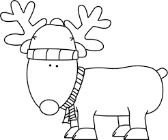 Black And White Deer Clipart Images Pin By Shelly Gainer On Clip Art Christmas Clipart Christmas Reindeer Clipart Black And White