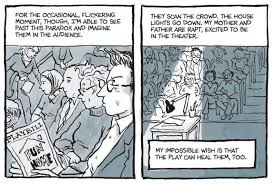 Alison Bechdel Draws A Fun Home Coda Fun Home Broadway Alison Bechdel Fun Home Musical