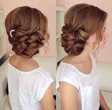 Side Swept Updo Draped Updo Wedding Hairstyles Bridal Hair Ideas Bridesmaid Hair Side Side Swept Hairstyles Bridesmaid Hair