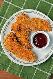 These Easy Air Fryer Chicken Tenders Come Together Quickly For A Crispy Tasty Family Friendly Week In 2021 Air Fryer Chicken Weightwatchers Recipes Air Fryer Recipes
