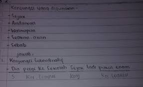 Pengertian kalimat menurut para ahli. Konjungsi Subordinatif Yang Digunakan Andaikan Pake Spok Brainly Co Id