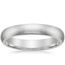 18k White Gold 4mm Matte Comfort Fit Wedding Ring From Brilliant Earth Comfort Fit Wedding Ring Platinum Wedding Rings Mens Wedding Bands